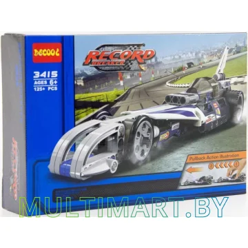 Конструктор Decool 3415 Рекордсмен (125 деталей)
